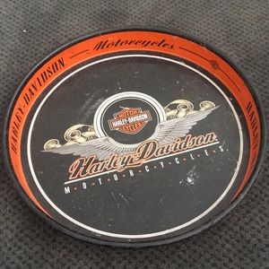 Harley-Davidson tin serving tray